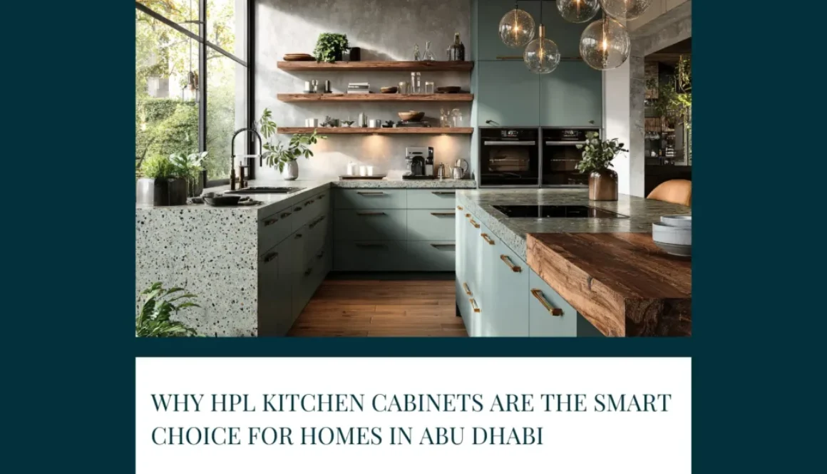 HPL Kitchen Cabinets in Abu Dhabi