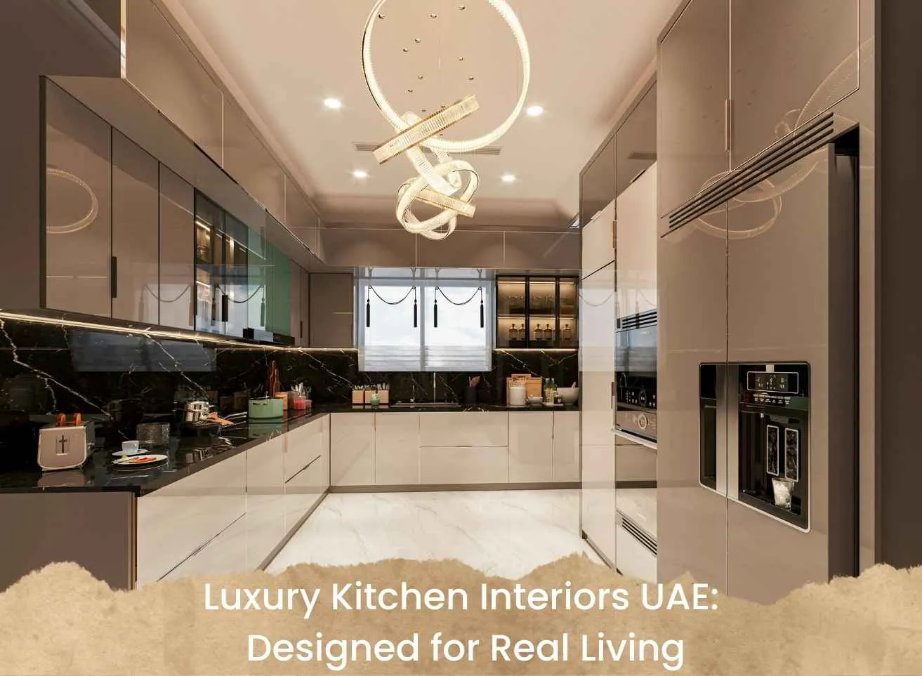 luxury kitchen interiors uae