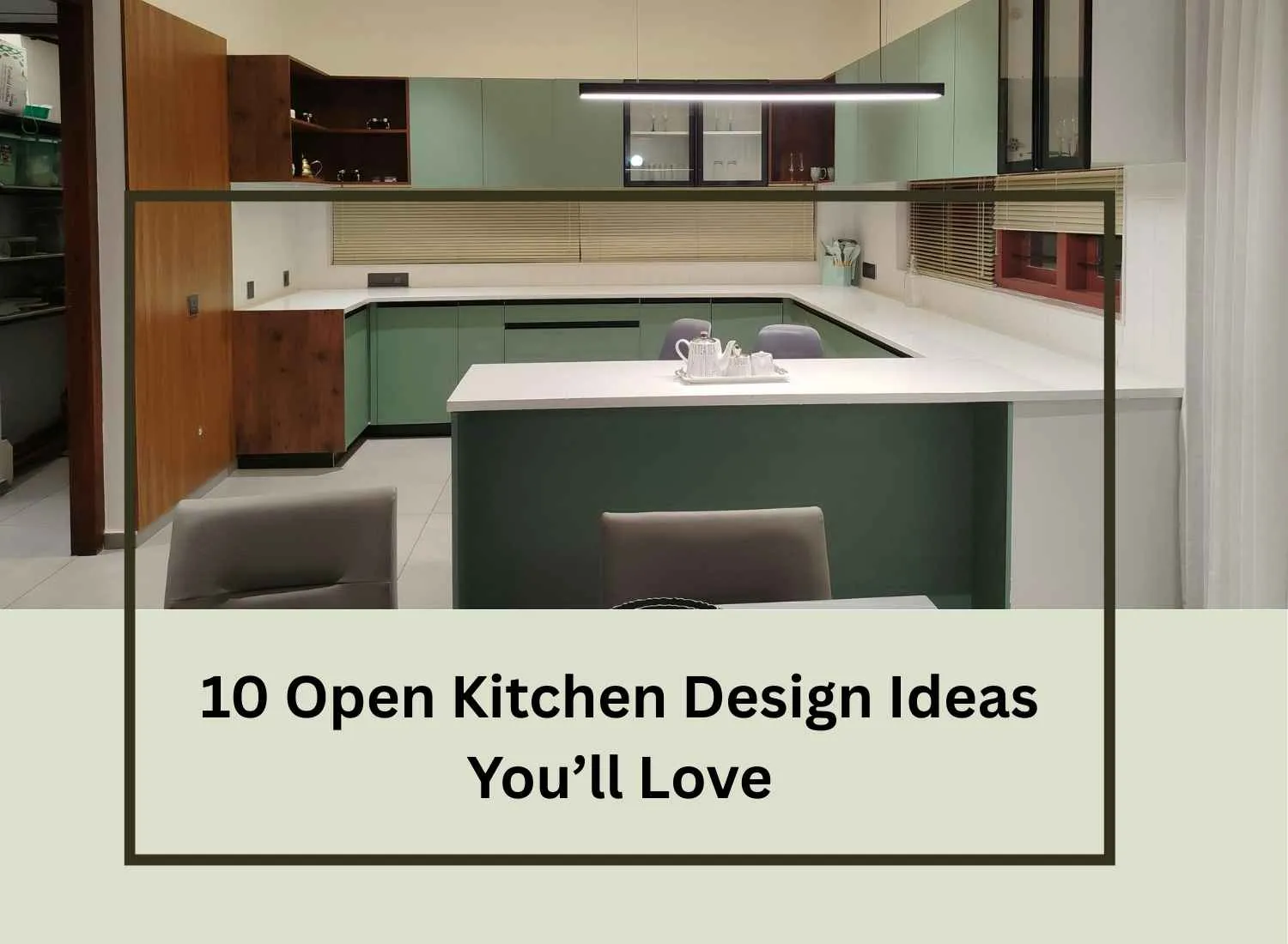 open kitchen design in abu dhabi