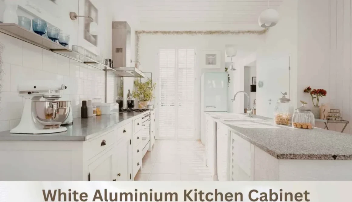 white aluminium kitchen cabinet in abu dhabi